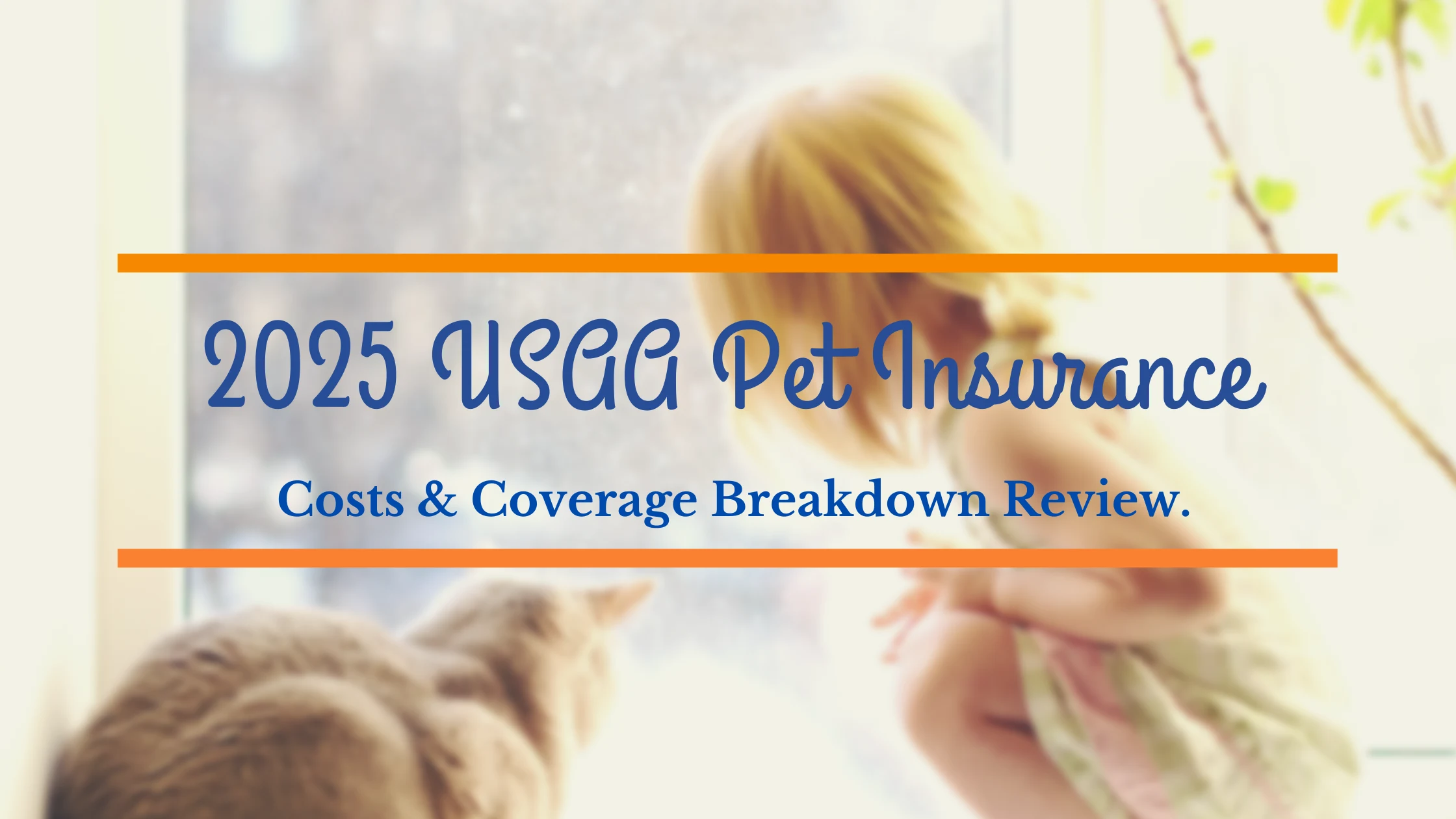A blog featured image on 2025 USAA Pet Insurance Review Costs & Coverage Breakdown