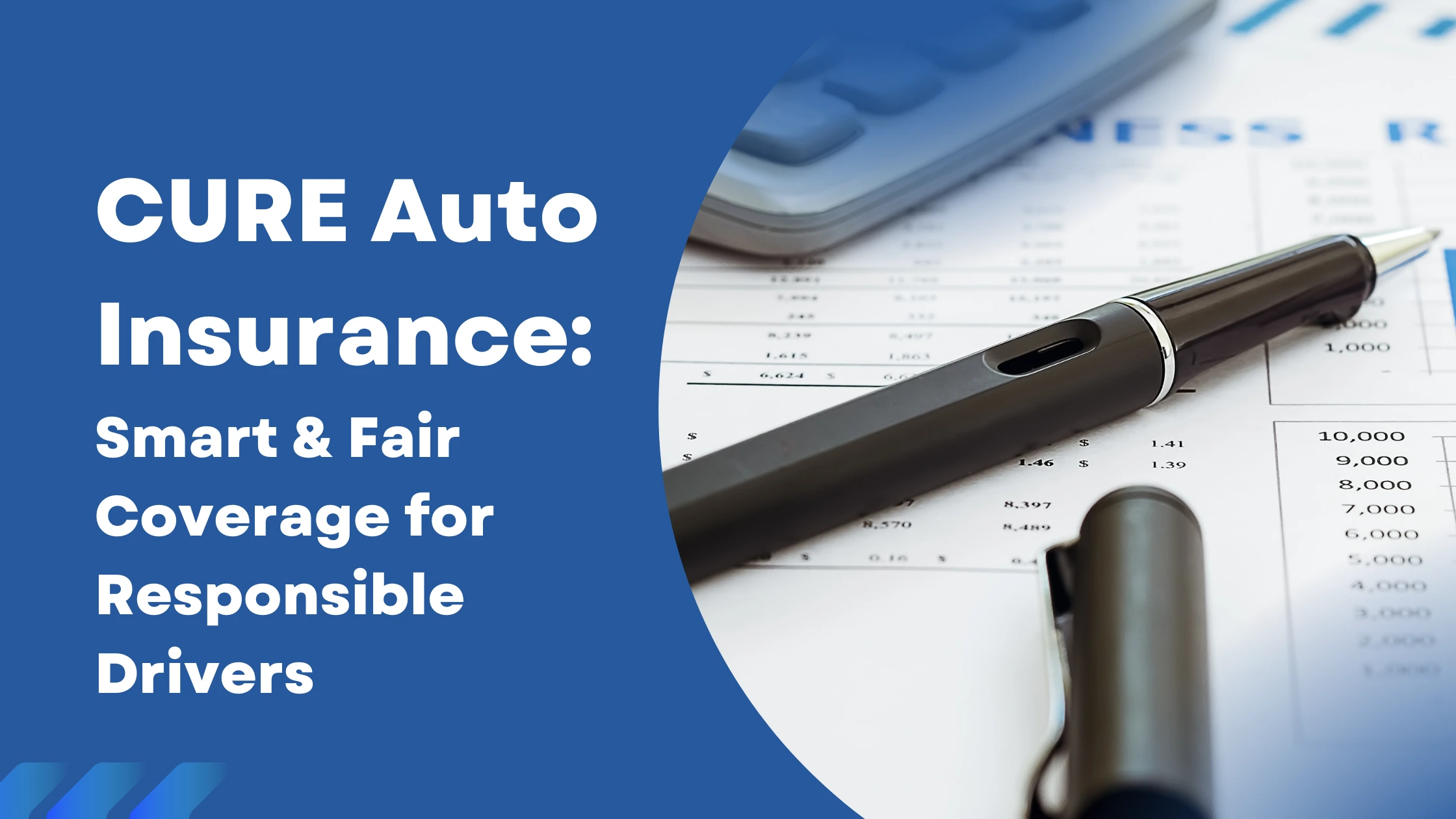 A featured image of CURE Auto Insurance Smart & Fair Coverage for Responsible Drivers