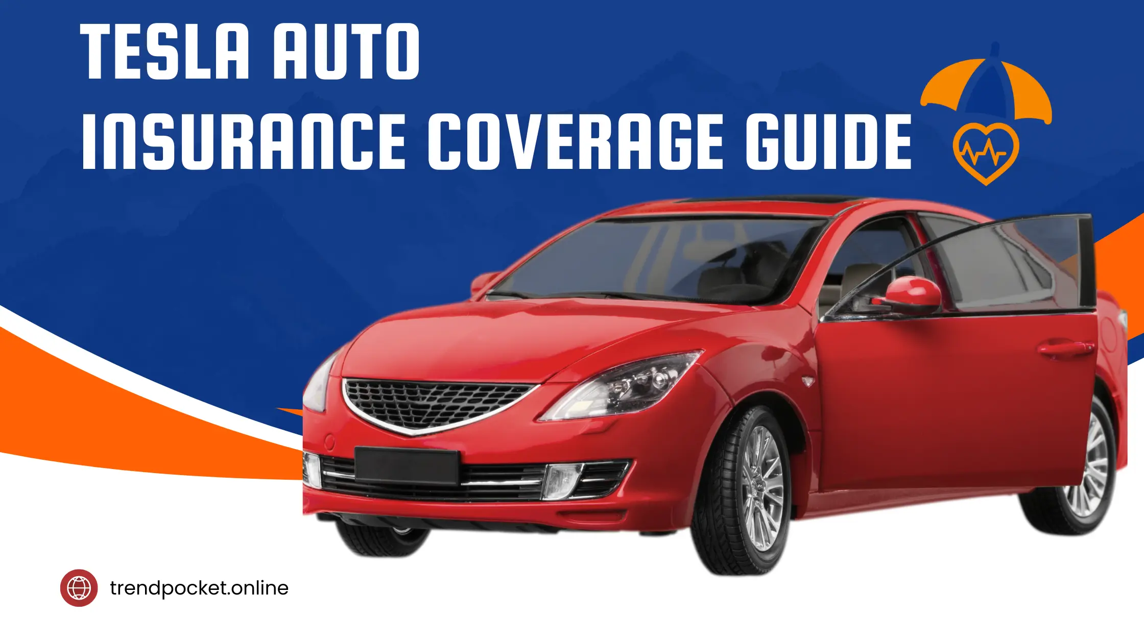 A blog banner of Tesla Auto Insurance