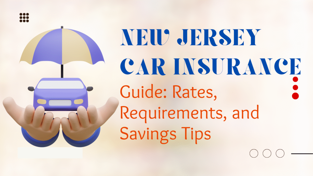 New Jersey Car Insurance Guide Rates, Requirements, and Savings Tips