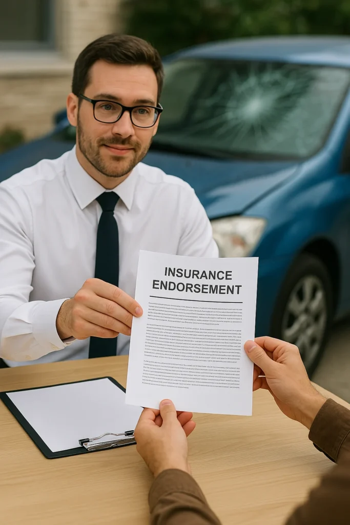an image about a image showing What Is an Insurance Endorsements and How Does It Work